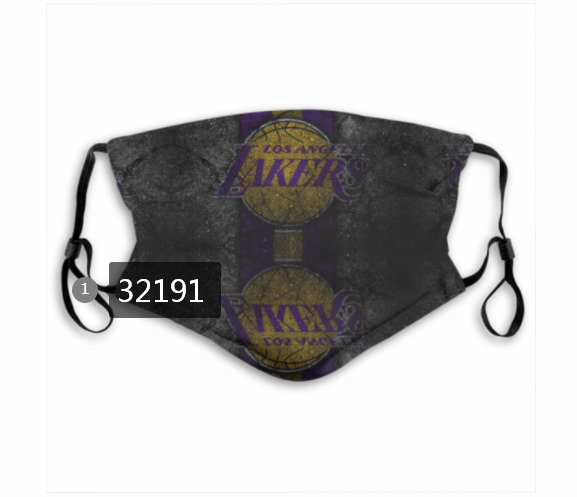 NBA 2020 Los Angeles Lakers33 Dust mask with filter